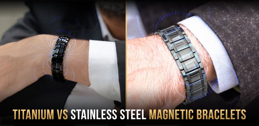 Titanium vs Stainless Steel Magnetic Bracelets Which Is Better