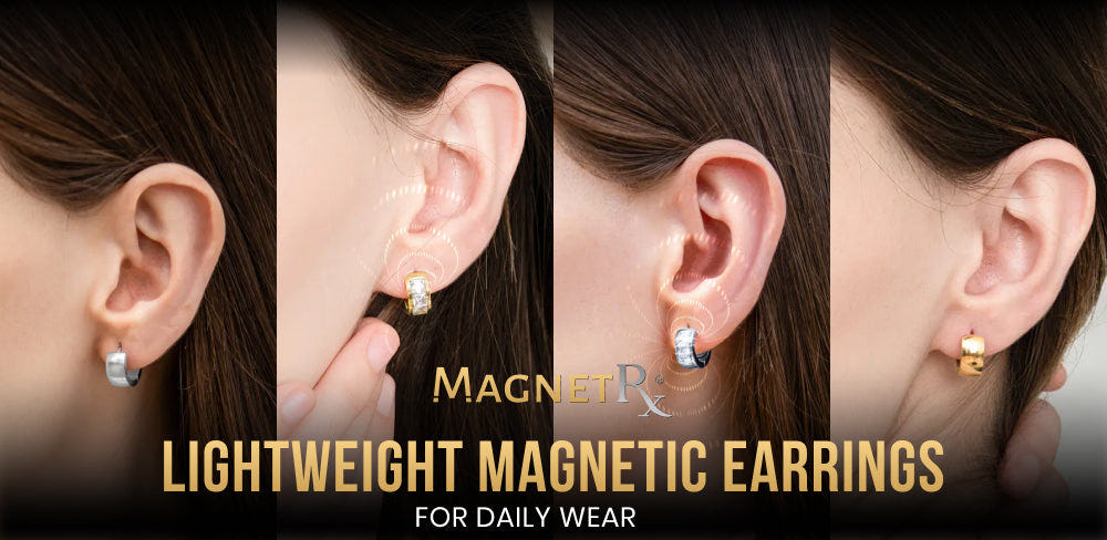 Lightweight Magnetic Earrings for Daily Wear