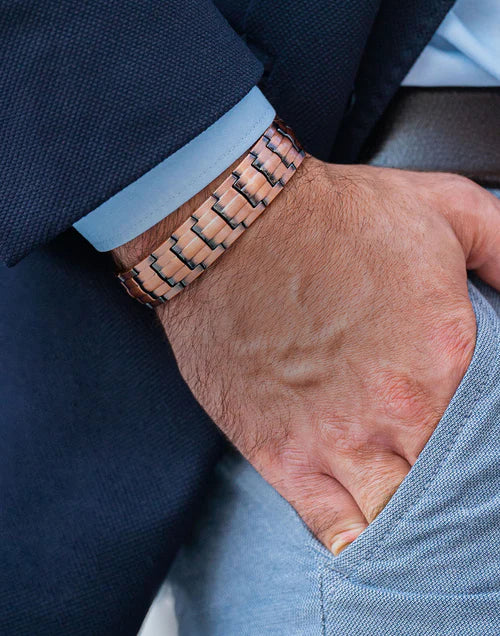 Mens copper jewelry deals