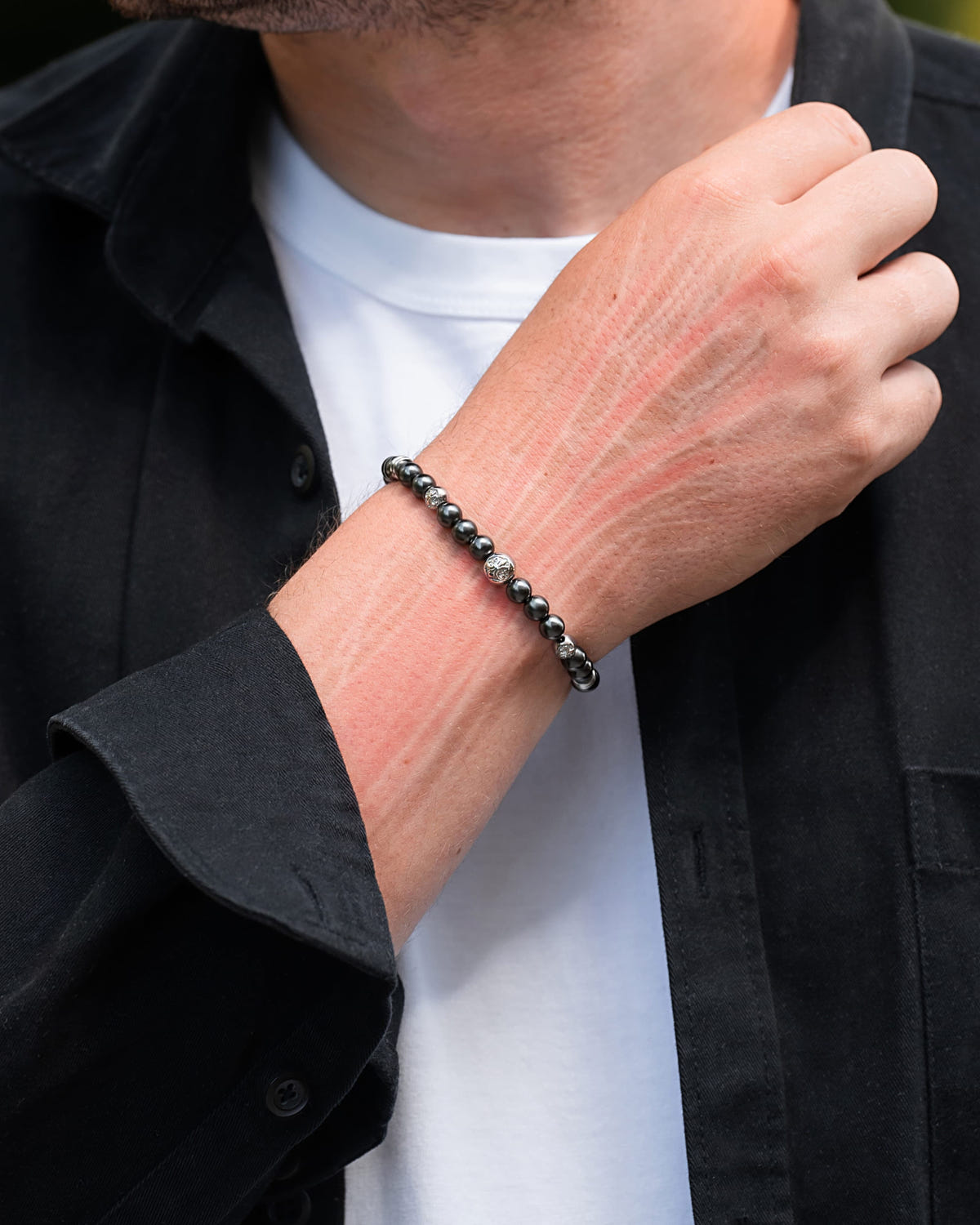 Magnetic Bracelet MAX Strength Magnetic Hematite Bracelet (Armory) MagnetRX