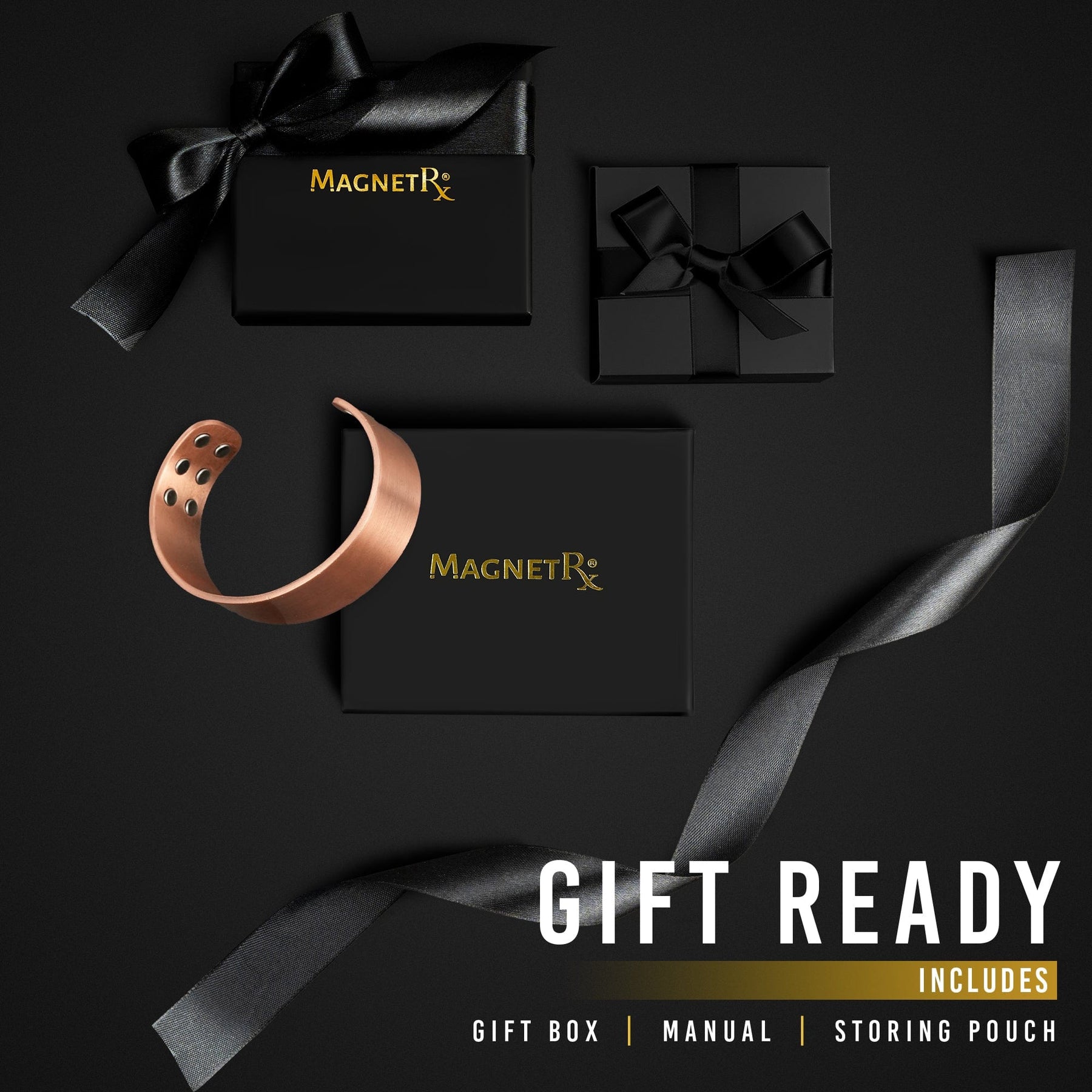 Magnetic Bracelet Mega Strength Magnetic Therapy Bracelet Wide Copper Cuff MagnetRX