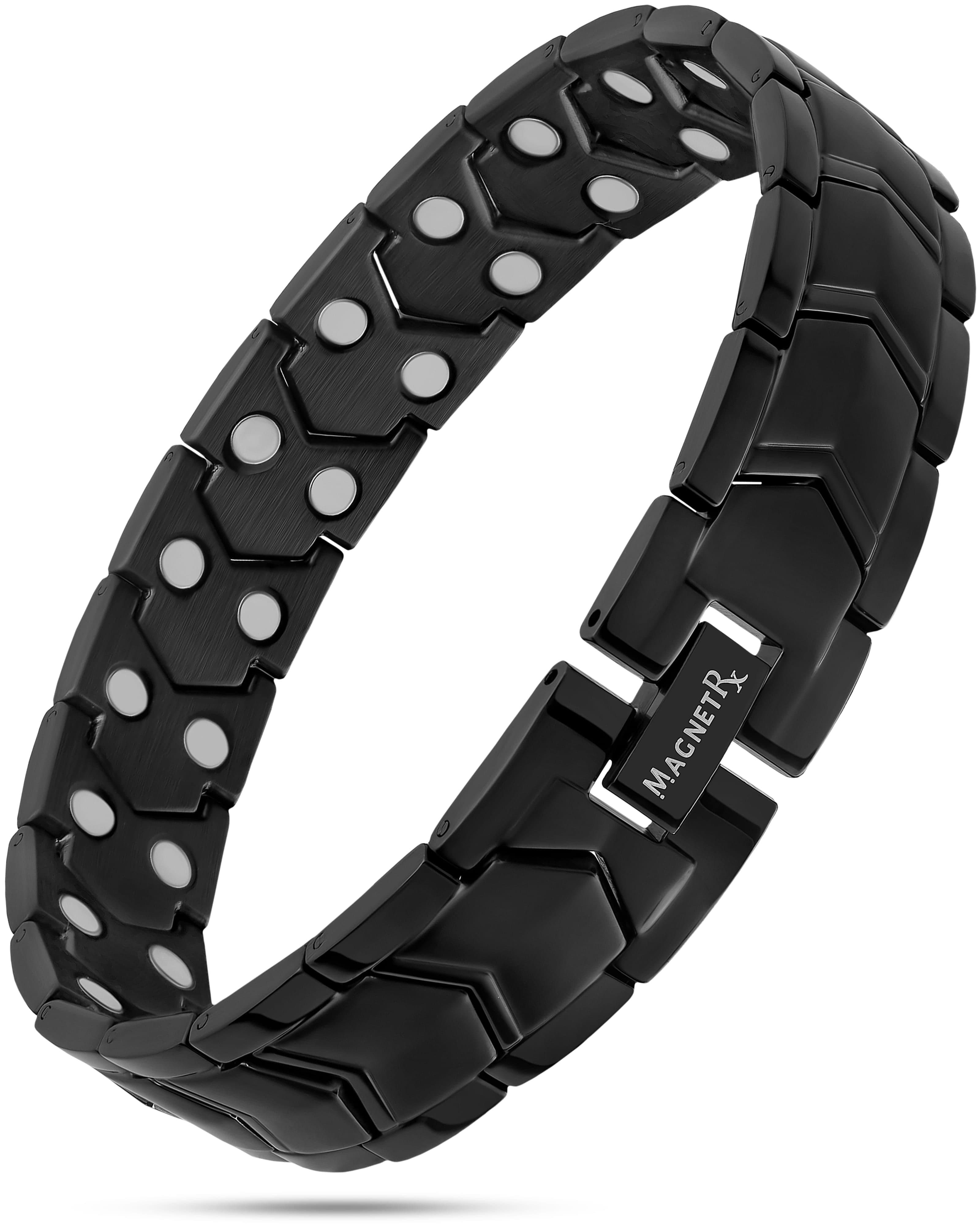 Ultra Strength Magnetic Therapy Bracelet Black Arrow Chain