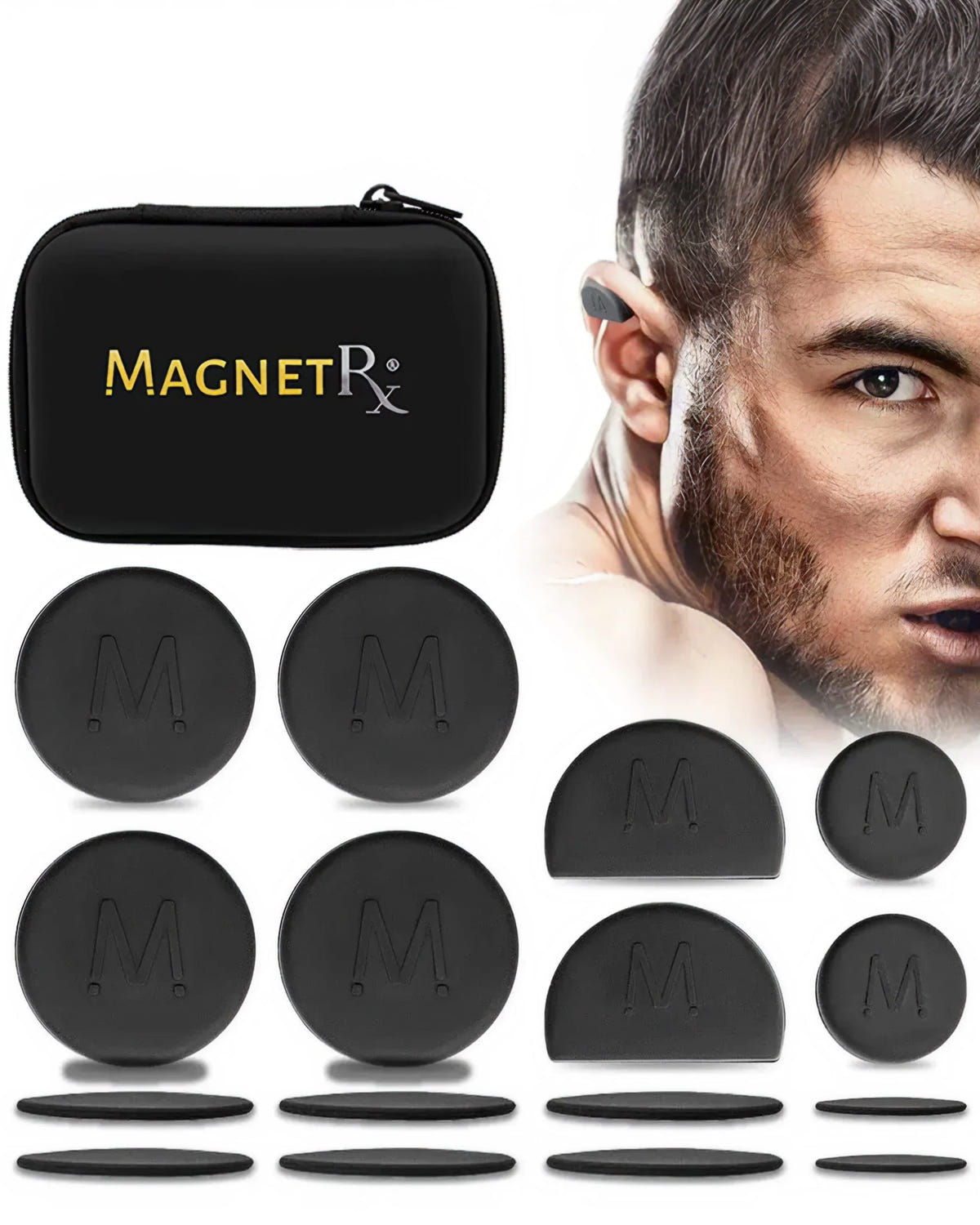 Magnetic Cauliflower Ear Treatment Magnet Cauliflower Ear Treatment Magnet Kit MagnetRX