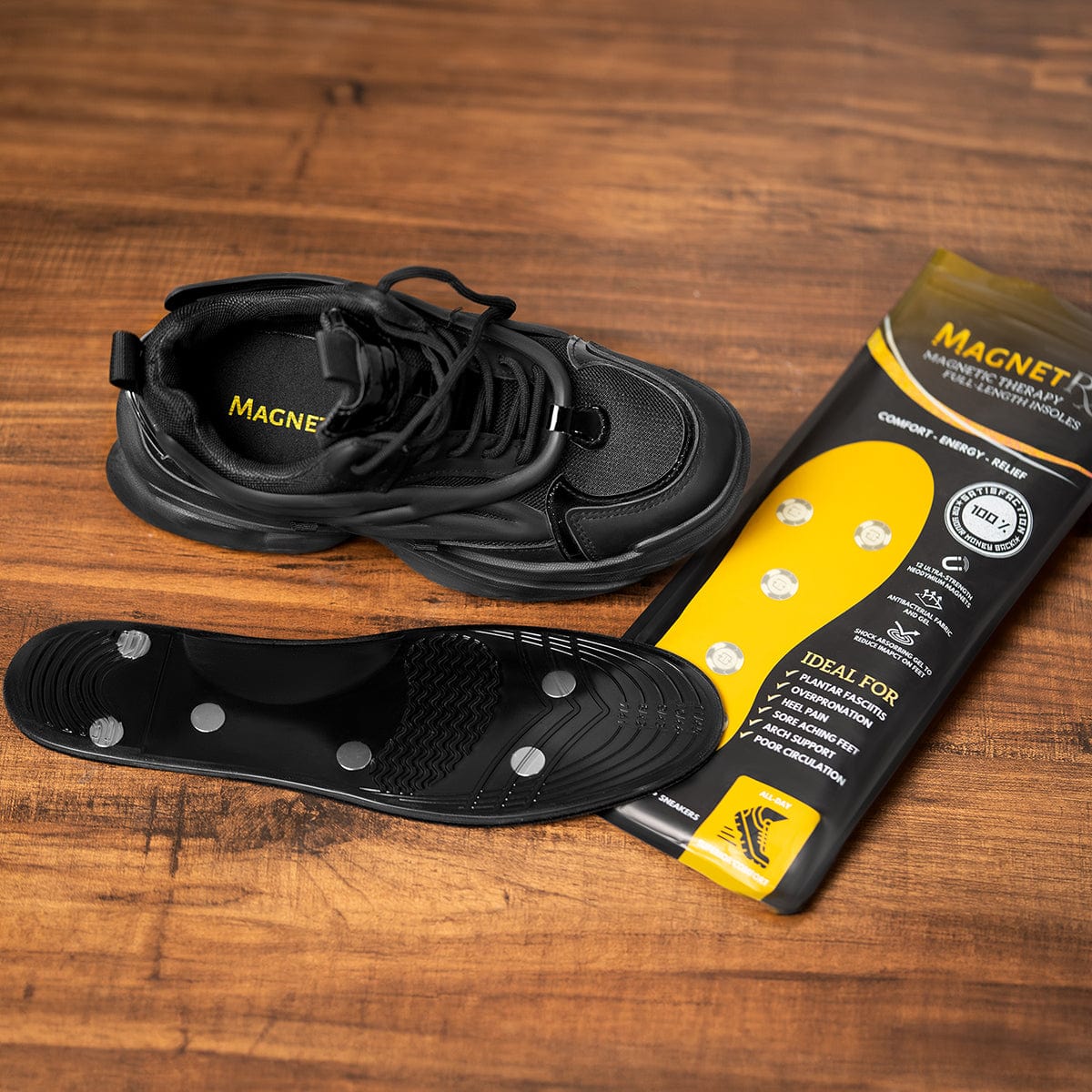 Magnetic Insoles Magnetic Insoles Foot Shoe Inserts with Magnetic Therapy MagnetRX