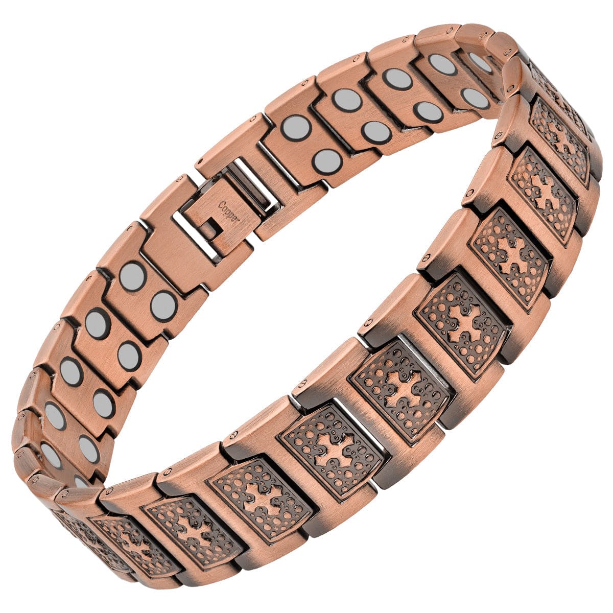 Ultra Strength Pure Copper Magnetic Bracelet (Cross)
