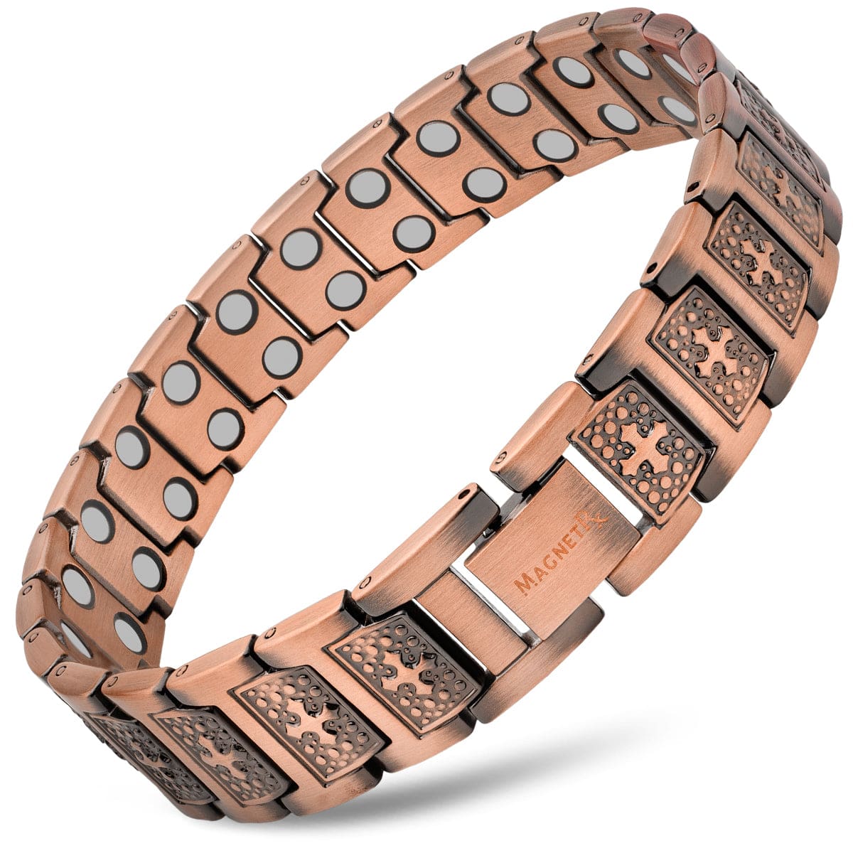 Magnetic Ultra Strength Pure Copper Magnetic Bracelet (Cross) MagnetRX