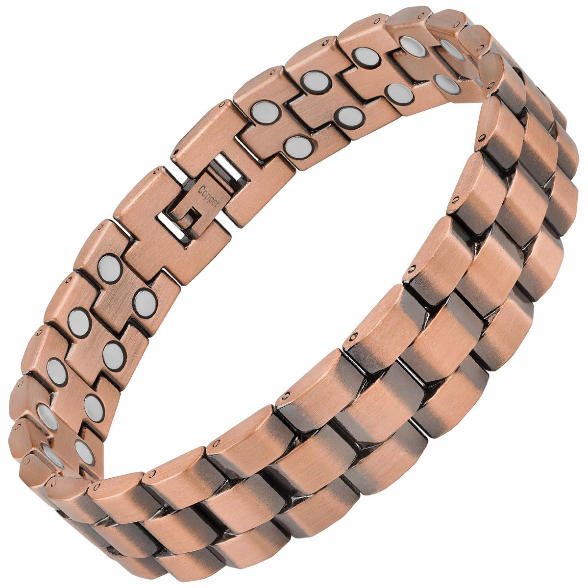 Ultra Strength Pure Copper Magnetic Therapy Bracelet (President)