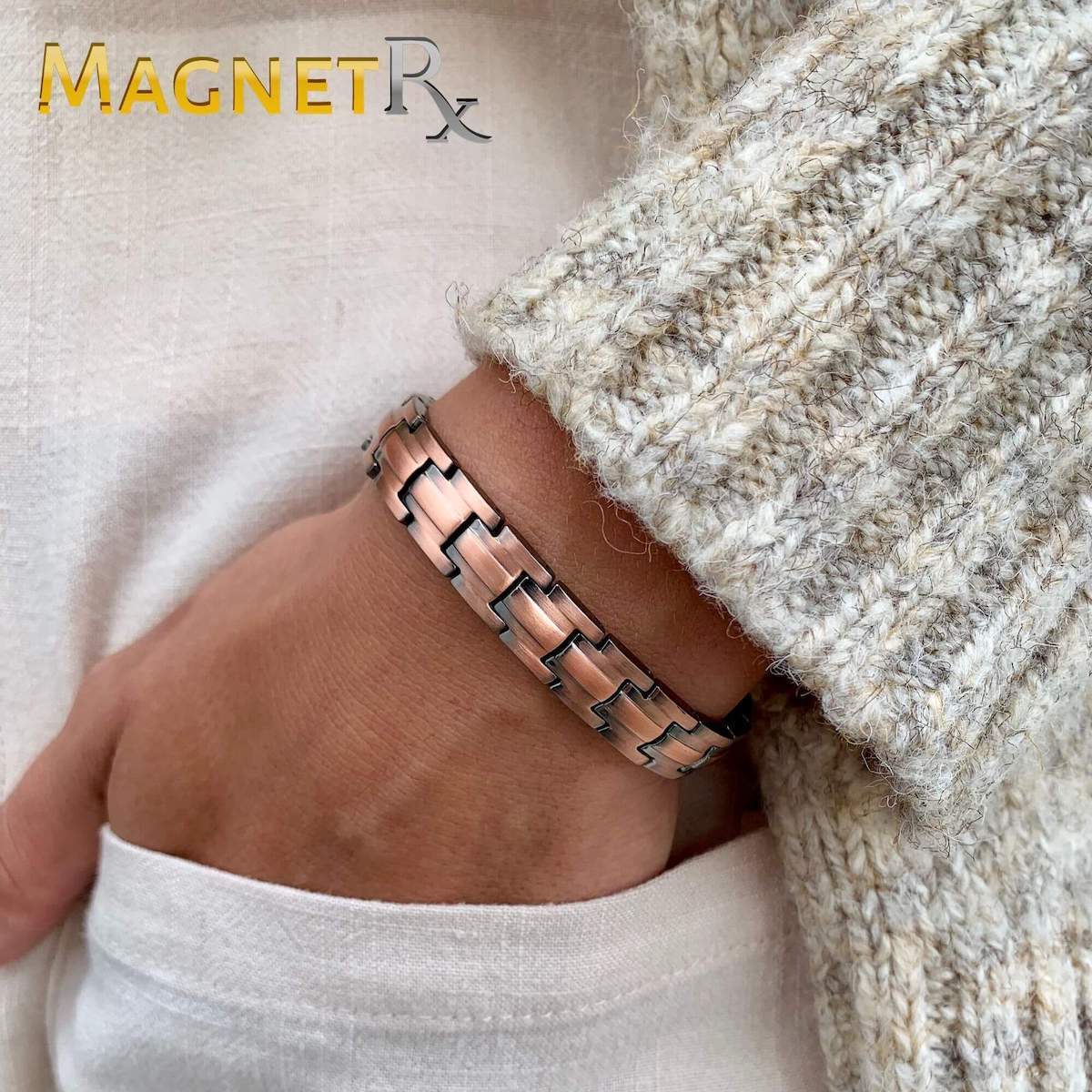 Women's Ultra Strength Pure Copper Magnetic Therapy Bracelet (Classic)