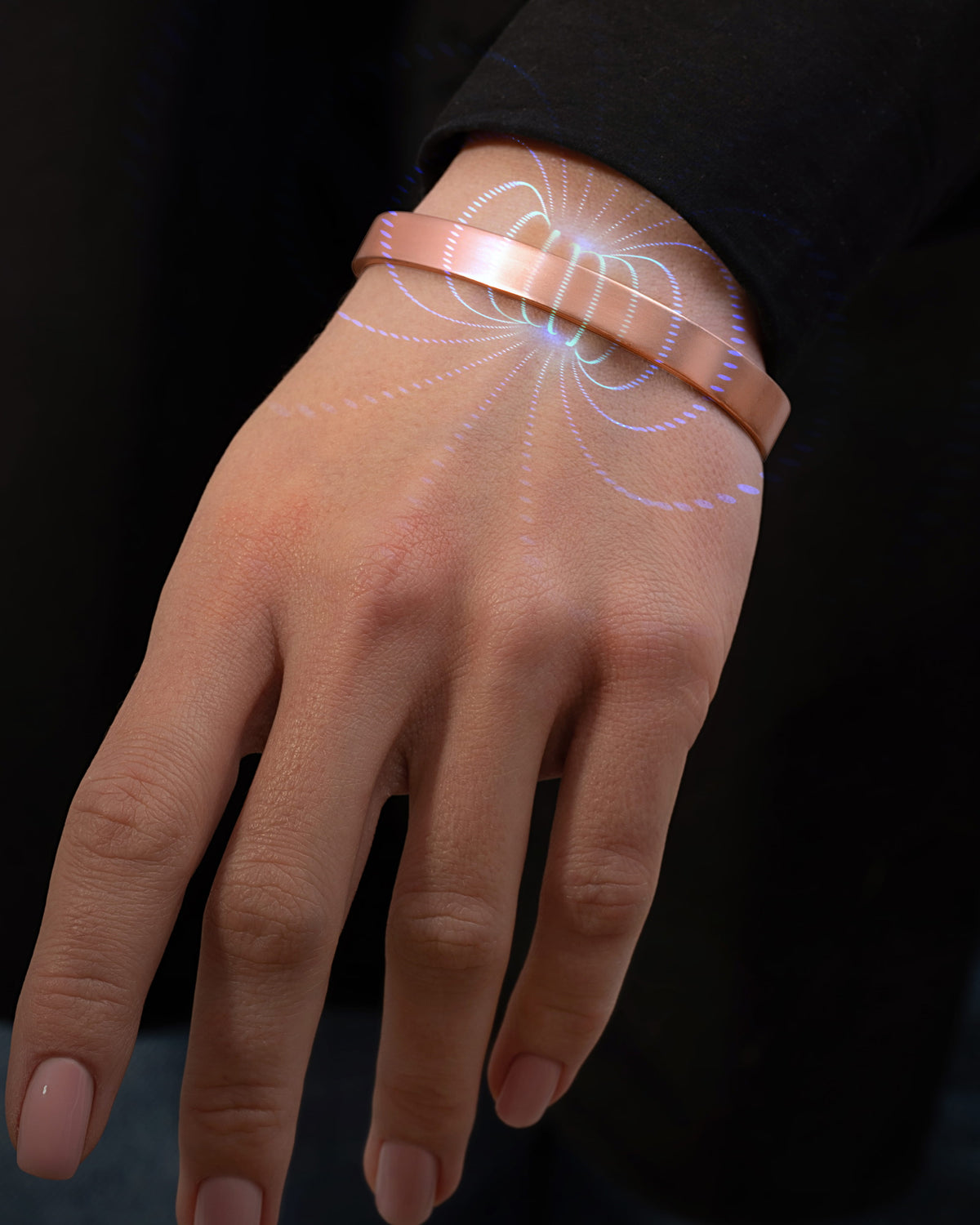 Magnetic Therapy Copper Cuff Bracelet