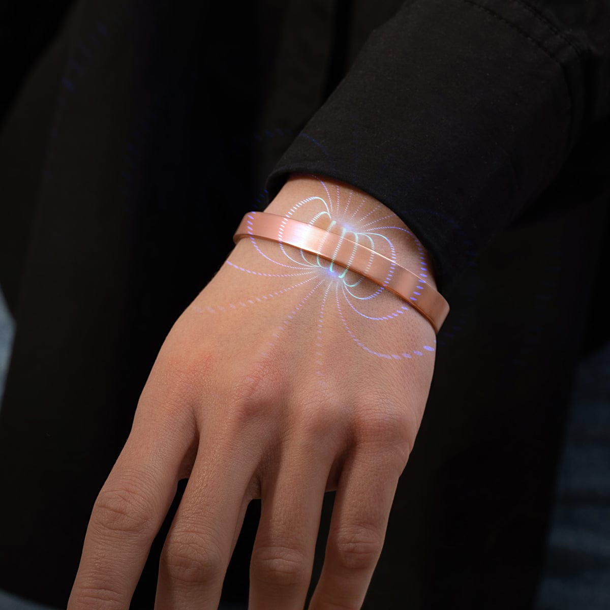 Magnetic Therapy Copper Cuff Bracelet