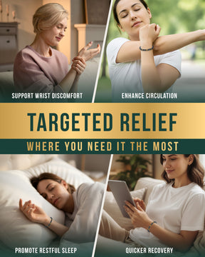 High Power Magnetic Hematite Bracelet Gold Zeus