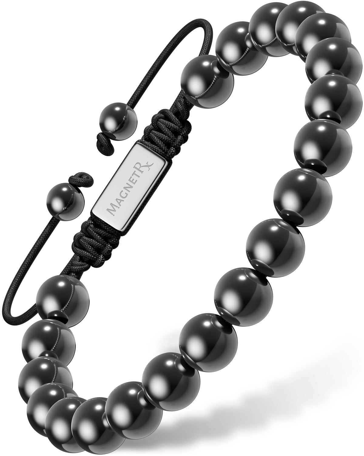 High Power Magnetic Hematite Bracelet Classic 8mm Bead