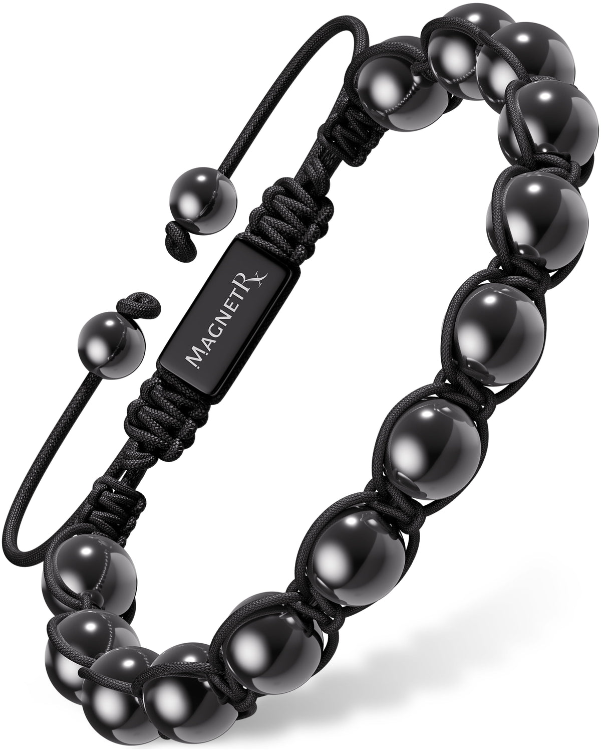 High Power Magnetic Hematite Bracelet Bali Style