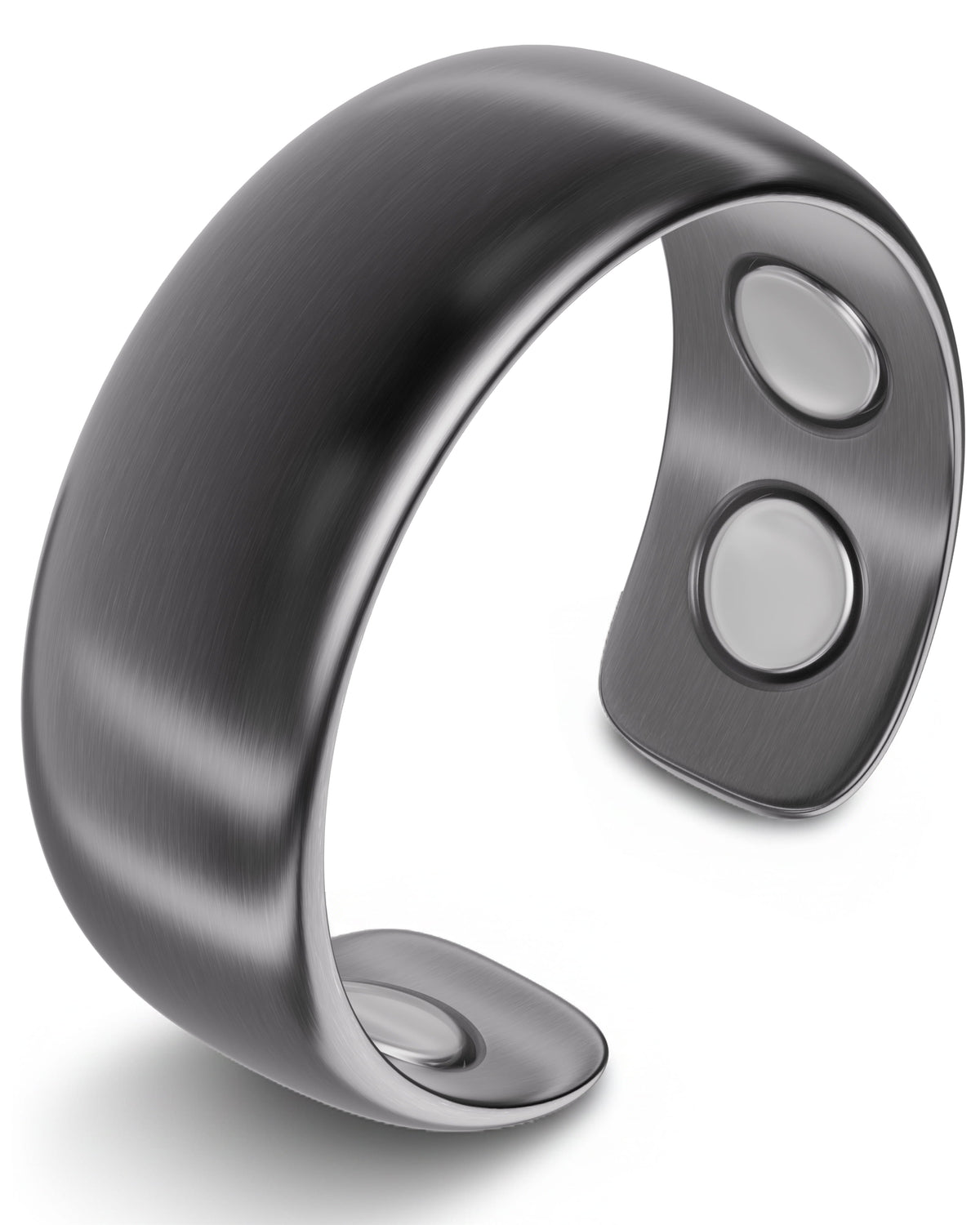 Magnetic Therapy Ring (Gunmetal Gray)