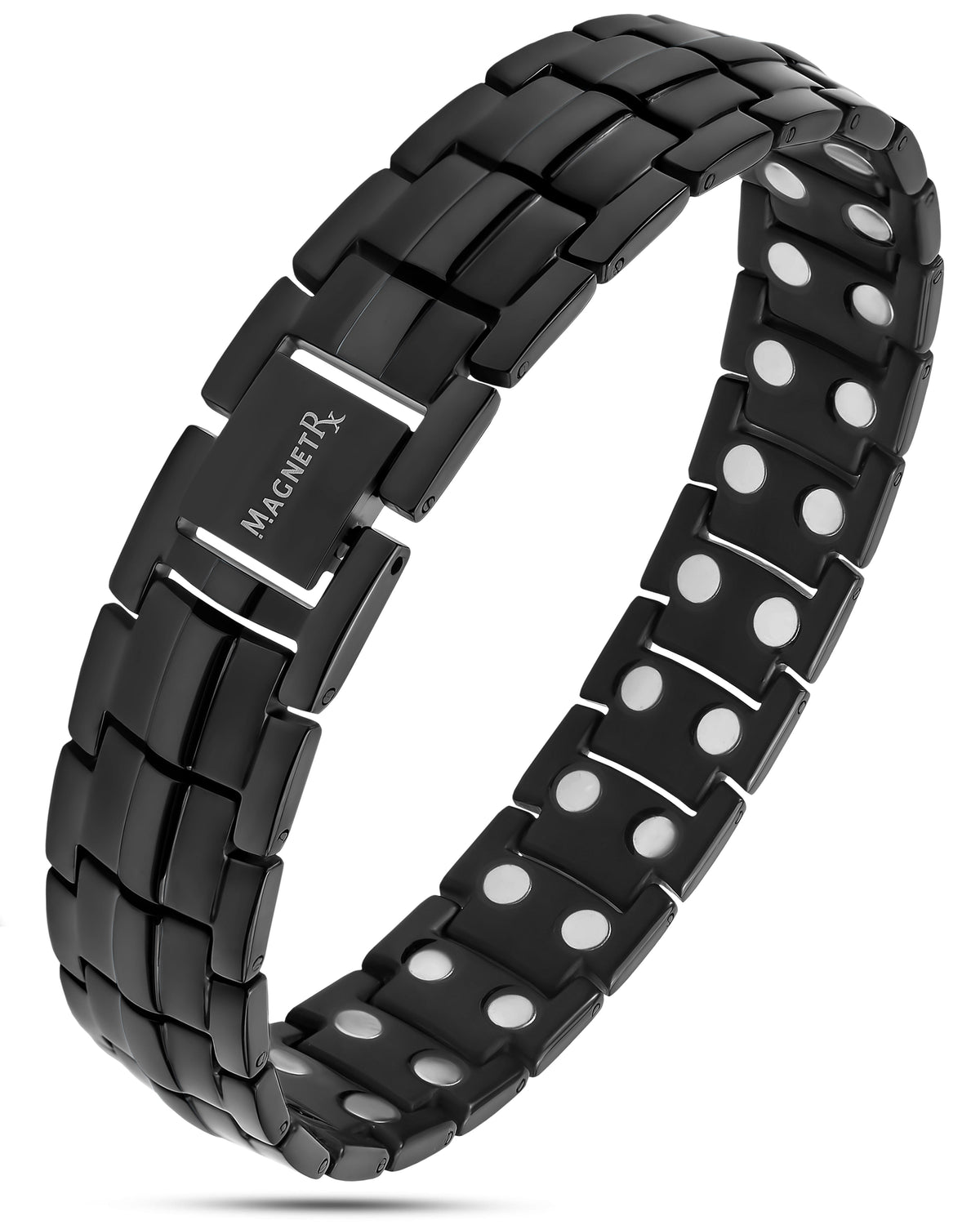 Ultra Strength Magnetic Therapy Bracelet Black Classic