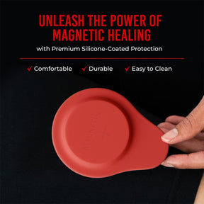 Biomagnetic Therapy Magnet Set — Neodymium & Silicone (2 Medium Magnets)