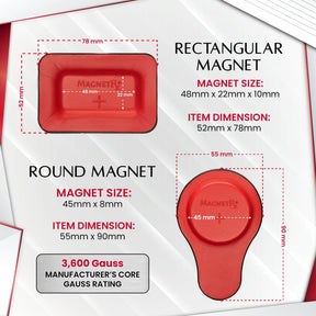 Magnetic Biomagnetic Therapy Biomagnetic Therapy Magnets Kit (12 Mixed Units) MagnetRX