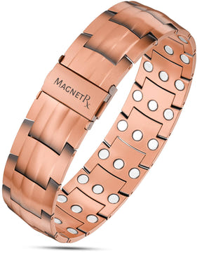 Magnetic Bracelet 3x Strength Copper Magnetic Bracelet for Men (Legacy) MagnetRX