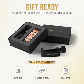 Magnetic Bracelet 3x Strength Copper Magnetic Bracelet for Men (Stealth) MagnetRX