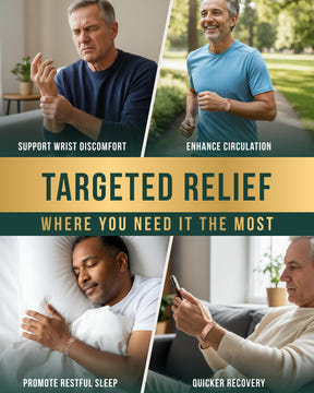 Magnetic Bracelet 3x Strength Copper Magnetic Bracelet for Men (Stealth) MagnetRX