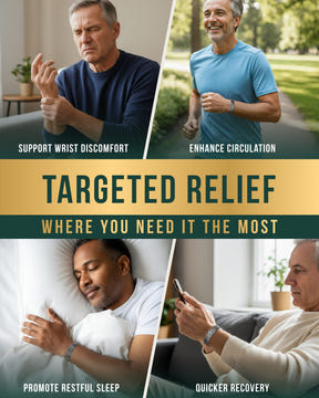 Magnetic Bracelet 3x Strength Titanium Magnetic Bracelet for Men (Gunmetal) MagnetRX