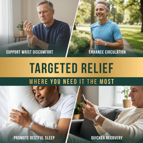 Magnetic Bracelet 3x Strength Titanium Magnetic Bracelet for Men (Silver) MagnetRX