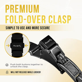 Carbon Fiber Magnetic Bracelet for Men (Black)