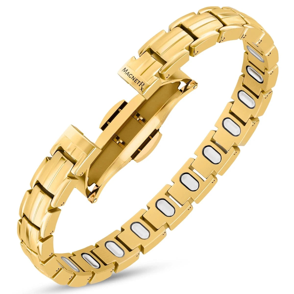 Magnetic Bracelet EllipseMAX Magnetic Bracelet for Women (Gold) MagnetRX