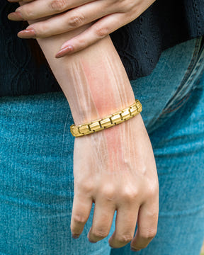 Magnetic Bracelet EllipseMAX Magnetic Bracelet for Women (Gold) MagnetRX