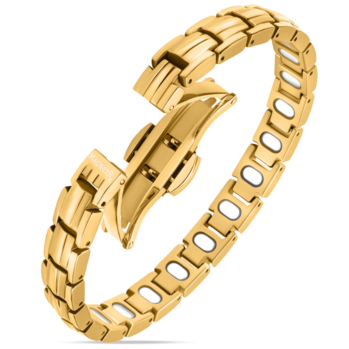 Magnetic Bracelet EllipseMAX Magnetic Bracelet for Women (Gold) MagnetRX