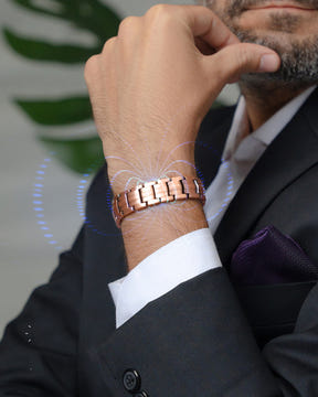 Magnetic Bracelet EllipseMAX Magnetic Copper Bracelet for Men MagnetRX