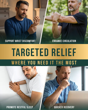 Magnetic Bracelet EllipseMAX Magnetic Copper Bracelet for Men MagnetRX