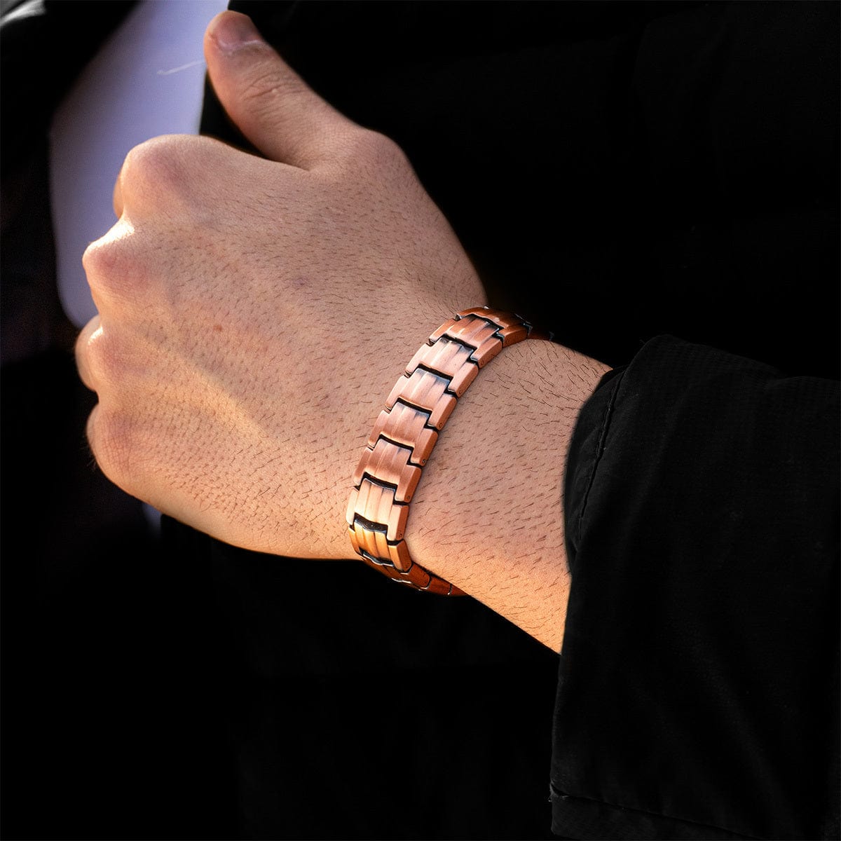 EllipseMAX Magnetic Copper Bracelet for Men