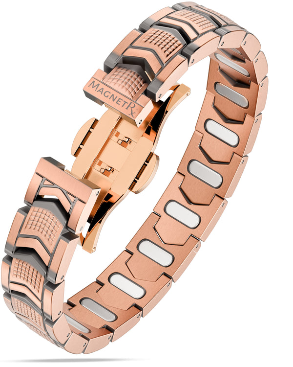EllipseMAX Magnetic Copper Bracelet for Men (Arrow)