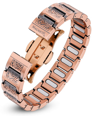 EllipseMAX Magnetic Copper Bracelet for Men (Viking)