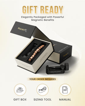 Magnetic Bracelet EllipseMAX Magnetic Copper Bracelet for Women MagnetRX