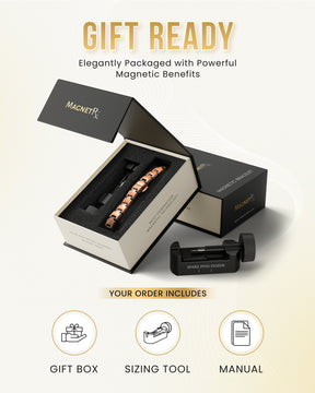 Magnetic Bracelet EllipseMAX Magnetic Copper Bracelet for Women MagnetRX