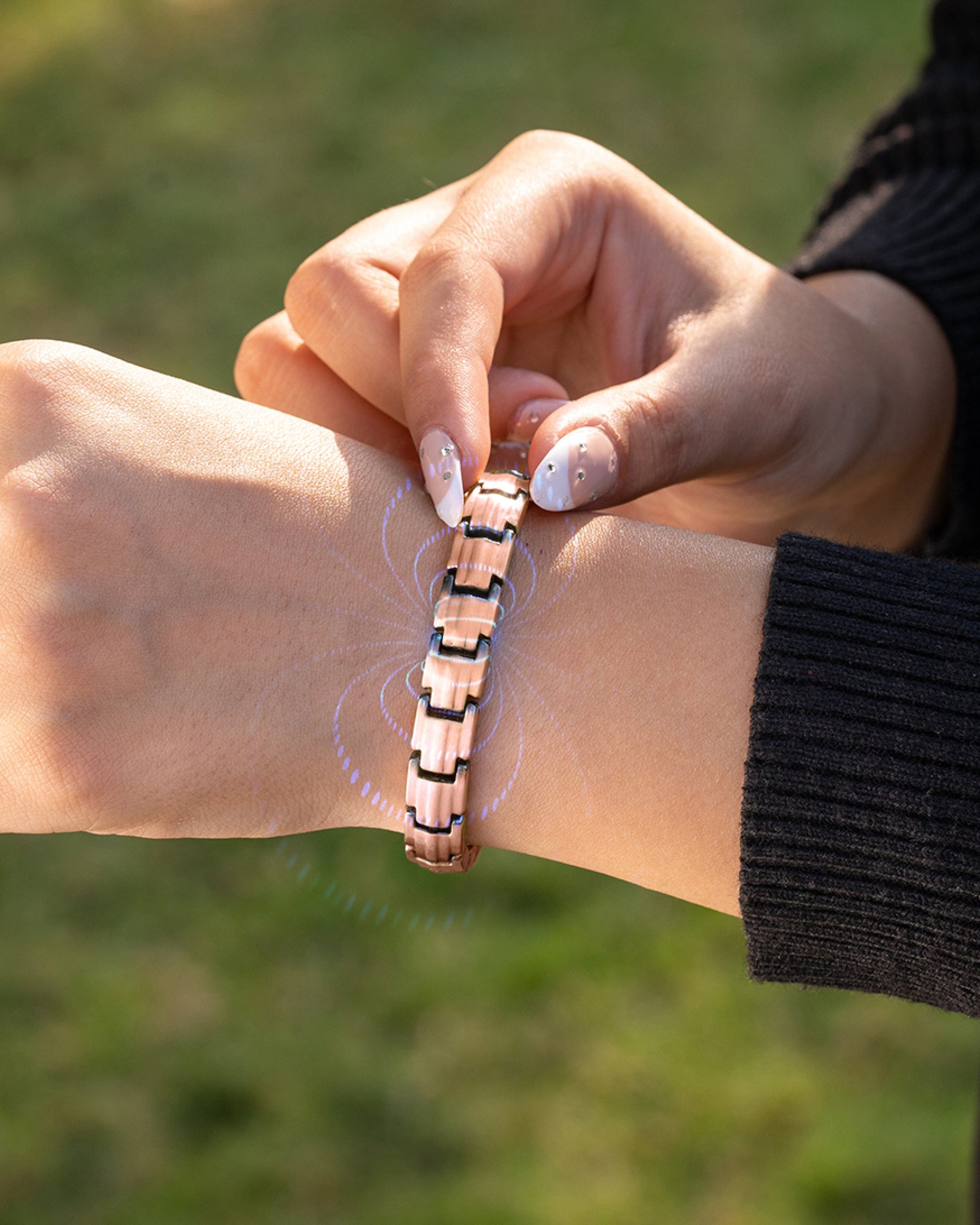 Magnetic Bracelet EllipseMAX Magnetic Copper Bracelet for Women MagnetRX