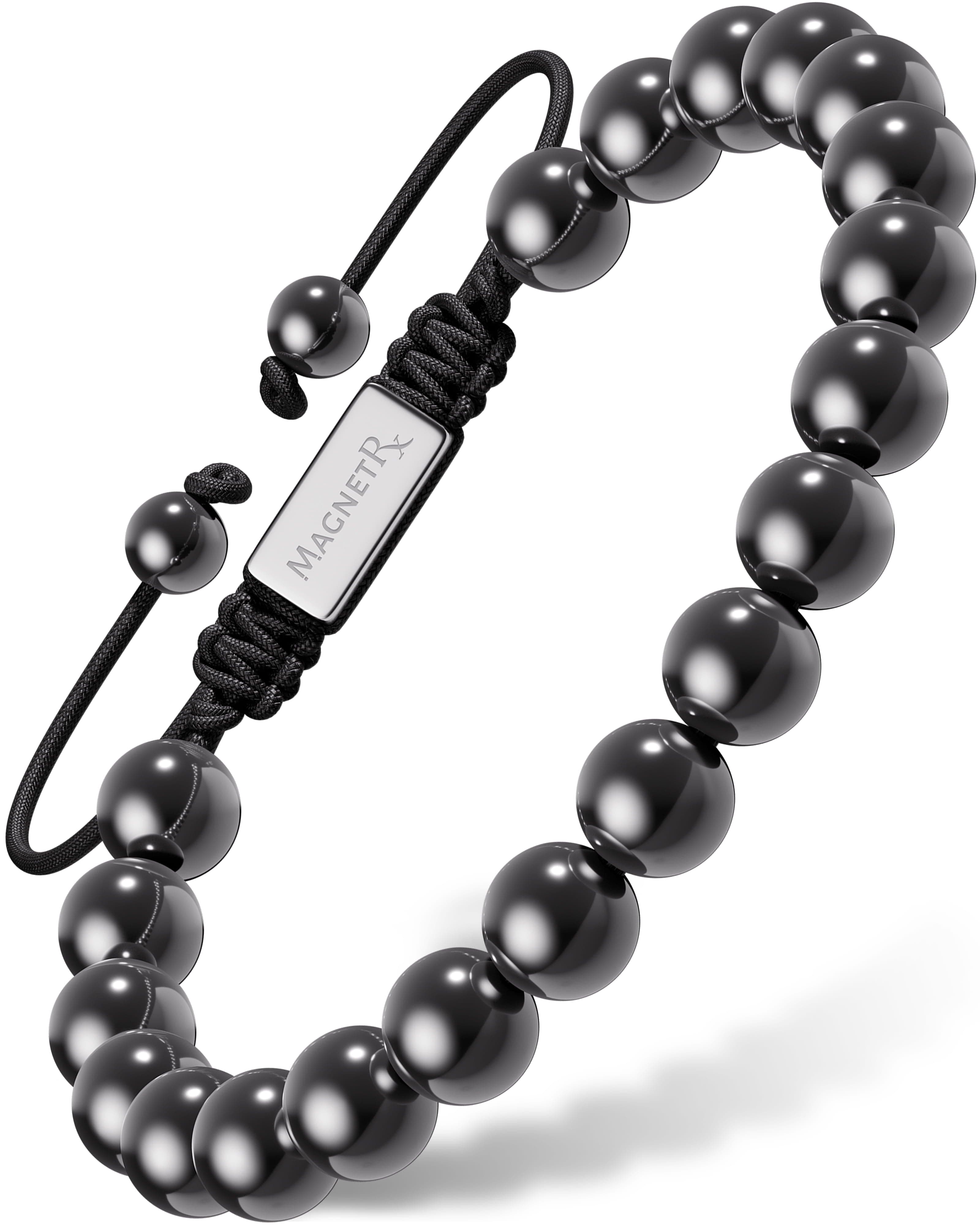 アクセサリー HDR003 High Power Magnetic Hematite Bracelet | MagnetRX