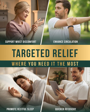 Magnetic Bracelet High Power Magnetic Hematite Bracelet Double Row MagnetRX