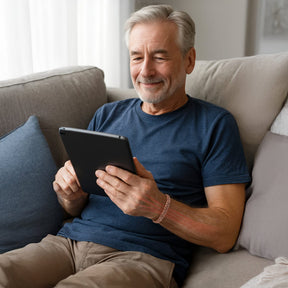 Magnetic Bracelet Link Chain Inlay Copper Cuff Magnetic Therapy Bracelet for Men & Women MagnetRX