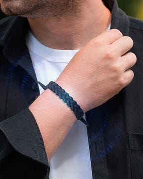 Magnetic Bracelet Magnetic Silicone Golf Bracelets (Braided) MagnetRX