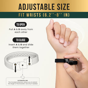 Magnetic Bracelet Magnetic Silicone Golf Bracelets (Classic) MagnetRX