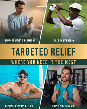 Magnetic Bracelet Magnetic Silicone Golf Bracelets (Classic) MagnetRX