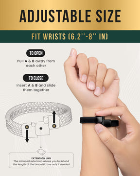 Magnetic Bracelet Magnetic Silicone Golf Bracelets (Classic) MagnetRX