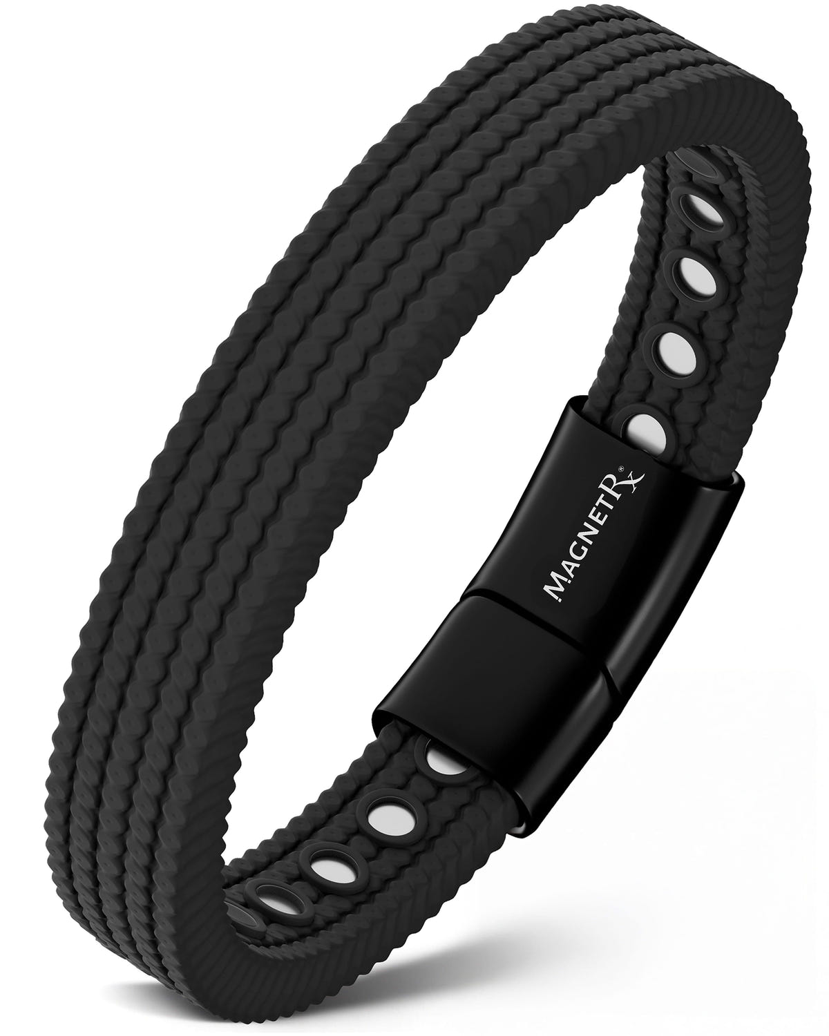 Magnetic Bracelet Magnetic Silicone Golf Bracelets (Classic) MagnetRX