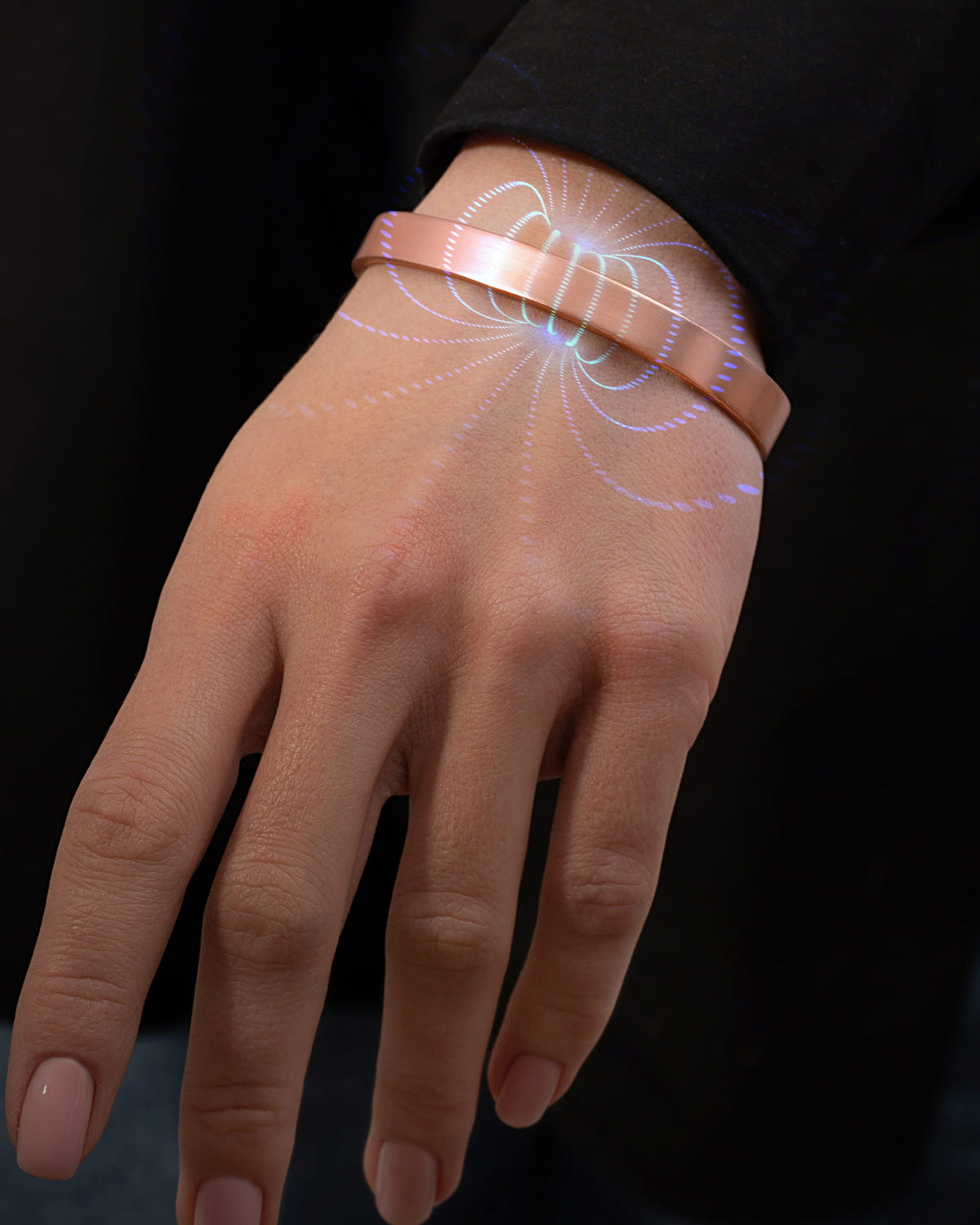 Magnetic Copper Cuff Bracelet - MagnetRX