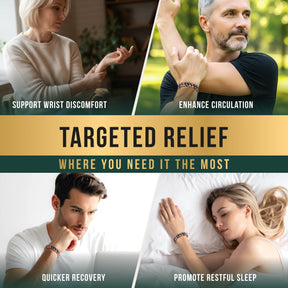 Magnetic Bracelet MAX Strength Magnetic Copper & Hematite Bracelet (Double Row) MagnetRX