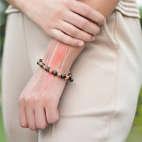 Magnetic Bracelet MAX Strength Magnetic Copper & Hematite Bracelet (Single Row) MagnetRX