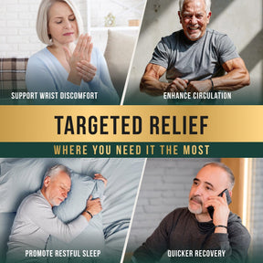 Magnetic Bracelet Men’s Magnetic Bracelet Cuff (Brushed Black) MagnetRX